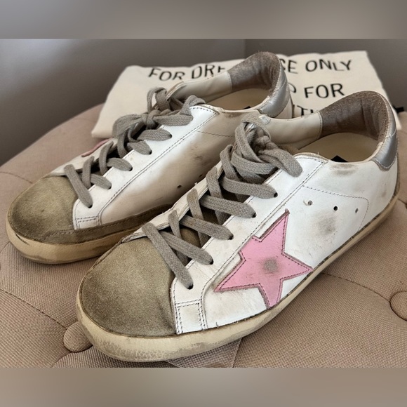 Authentic Golden Goose Superstar Leather & Suede Sneaker - Picture 2 of 13